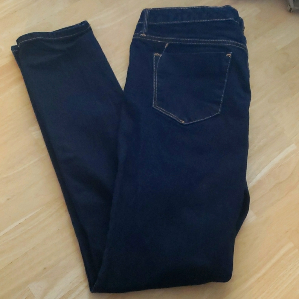 Mossimo Supple Co. Straight legged jeans dark blue size 10R